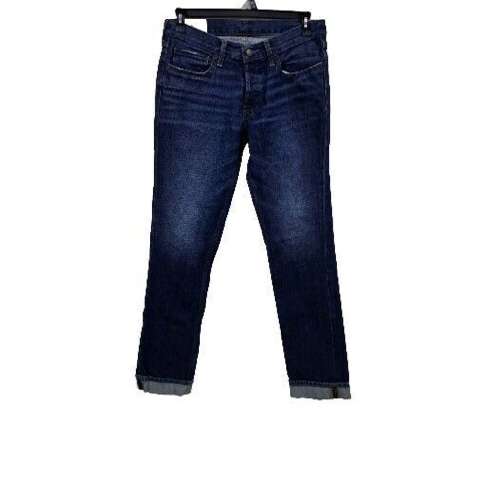 Distressed HOLLISTER CALIFORNIA BLUE JEANS SIZE W32 x L34 (31.5 Inseam) Cuffed